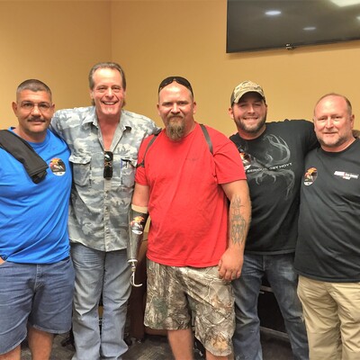 Hanging out with Ted Nugent