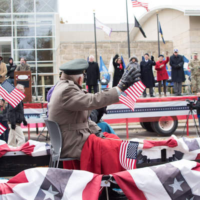 Veterans Day Parade- Past Board Member Roger Reitz