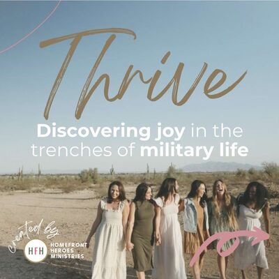 Our Thrive YouVersion plan has reached over 3,800 military wives!
