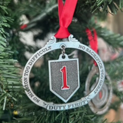 1ID patch ornament