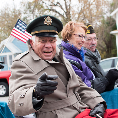 Veteran's Day Parade- Past Board Member Roger Reitz
