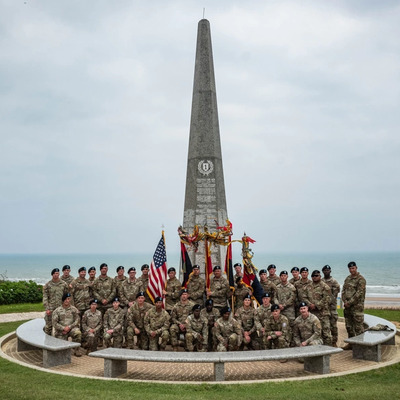 BR1 attends D day celebration