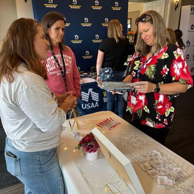 Sharing resources with military wives and their families